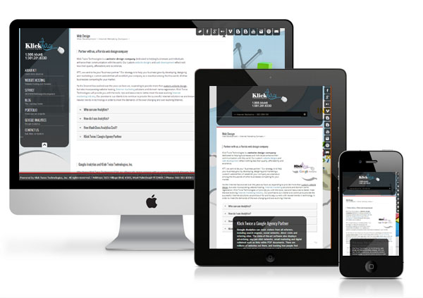 responsive web design